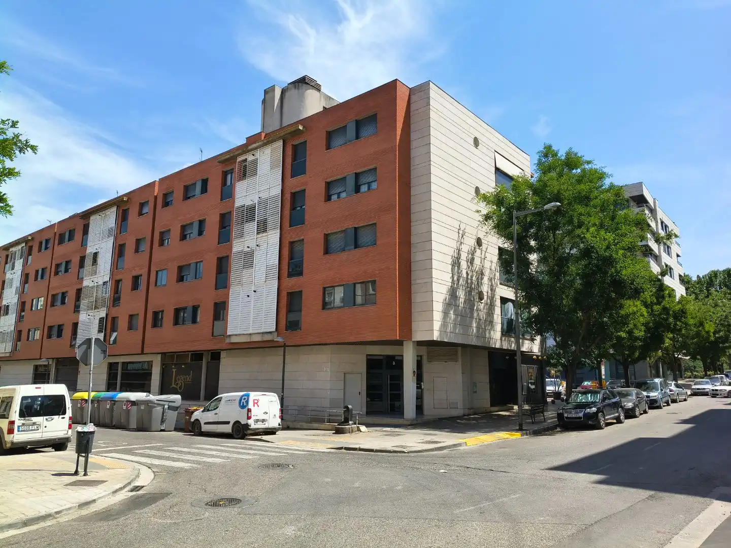 Vista exterior de Garatge en venda en Lleida
