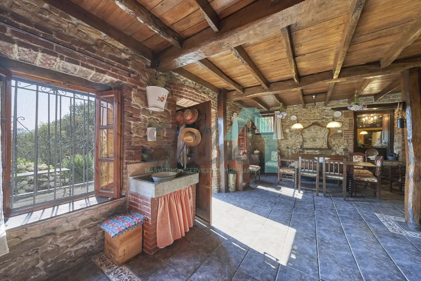 Kitchen of Houses for sale in Langreo  with Private garden and Balcony