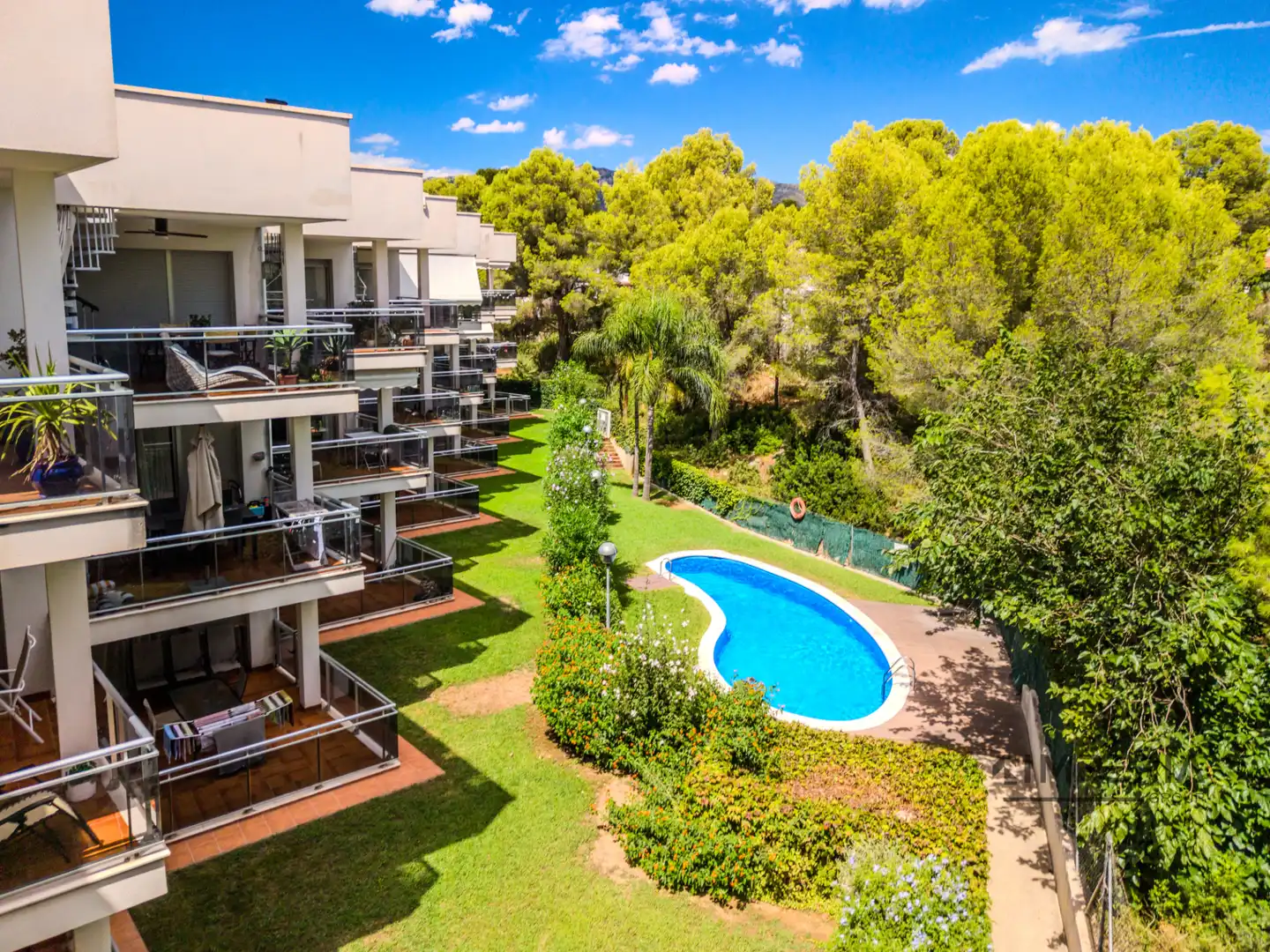 Garten von Wohnung zum Verkauf in L'Ametlla de Mar  mit Klimaanlage, Heizung und Terrasse