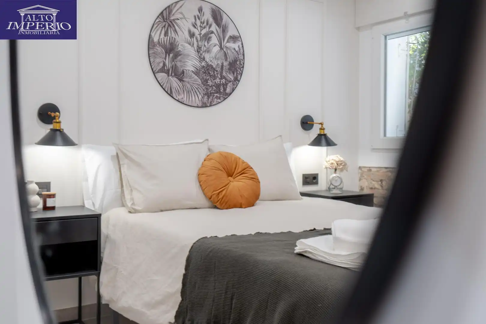 Schlafzimmer von Wohnung zum Verkauf in Granada mit Klimaanlage, Parkett und Möbliert