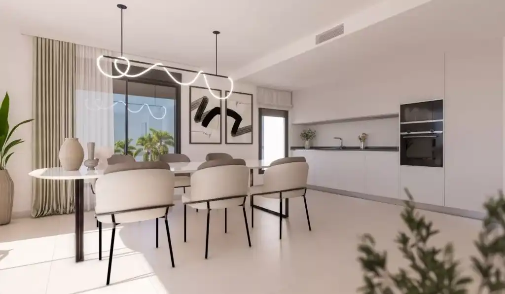 Comedor de Apartamento en venta en Marbella con Aire acondicionado, Terraza y Piscina
