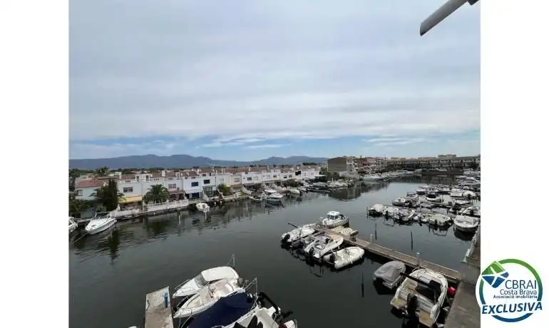 Terraza de Apartamento en venta en Empuriabrava con Aire acondicionado, Terraza y Amueblado
