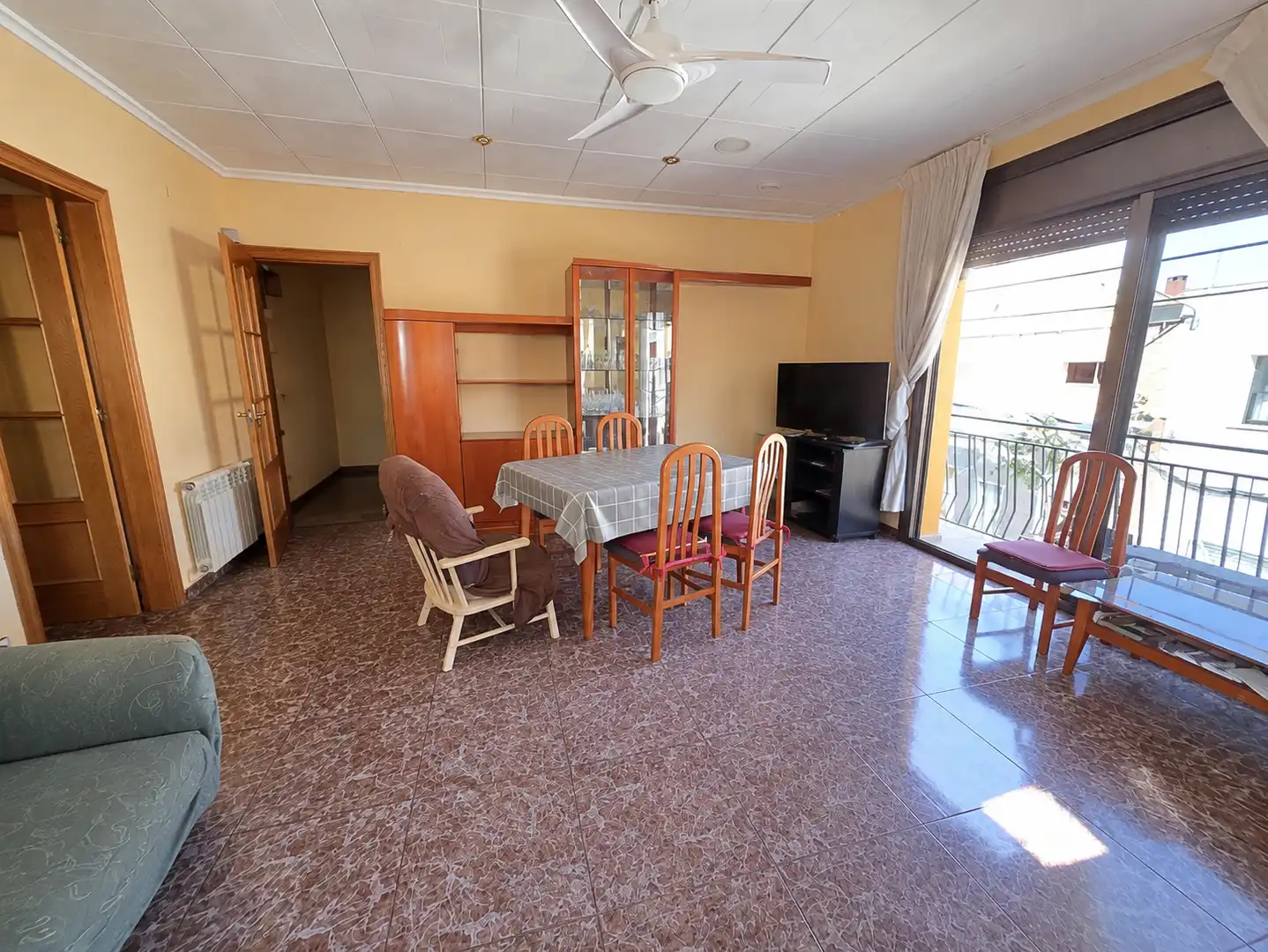 Living room of Flat for sale in Sabadell  with Heating, Furnished and Oven