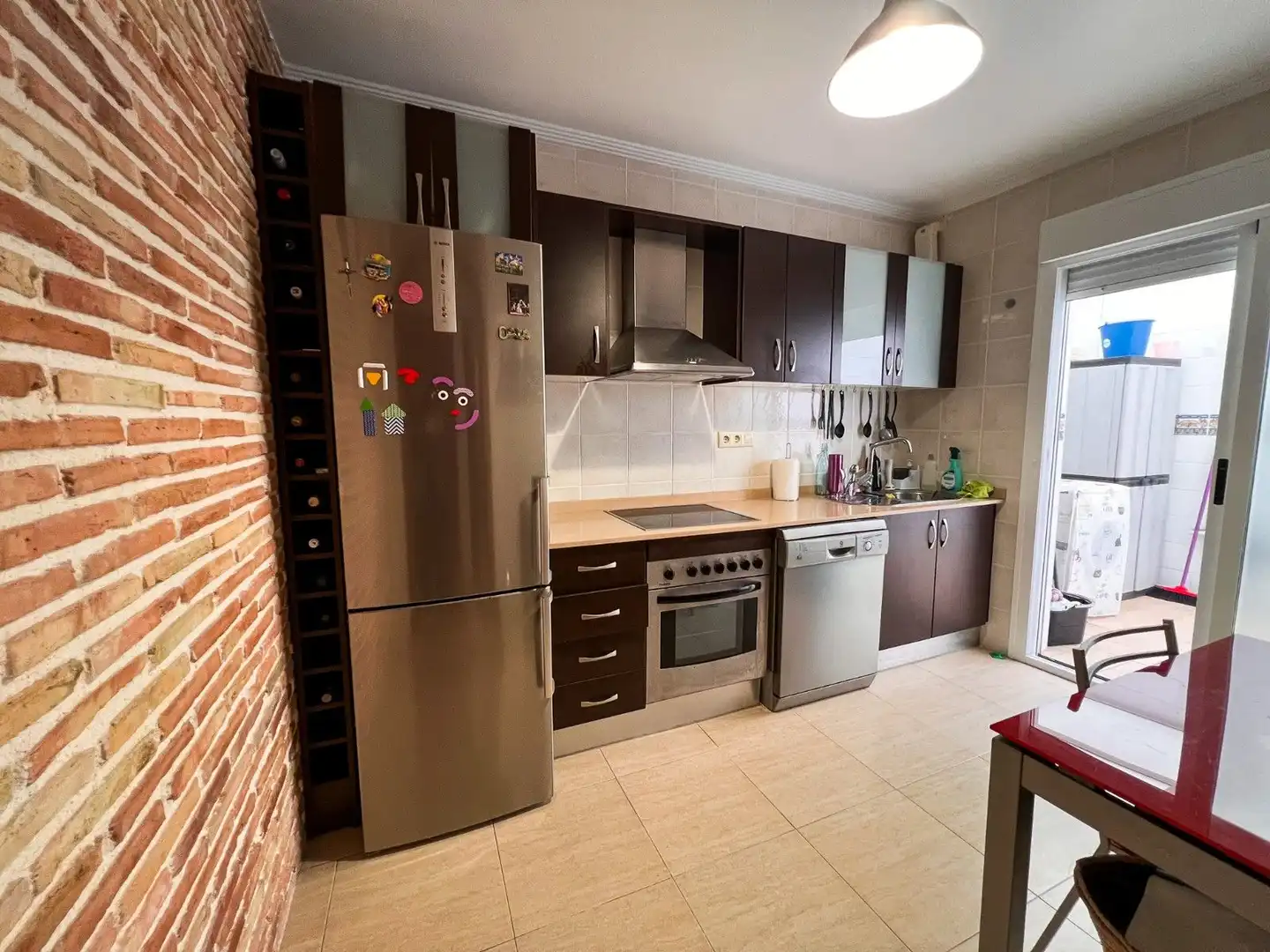 Cocina de Casa adosada en venta en Pilar de la Horadada con Aire acondicionado, Calefacción y Terraza