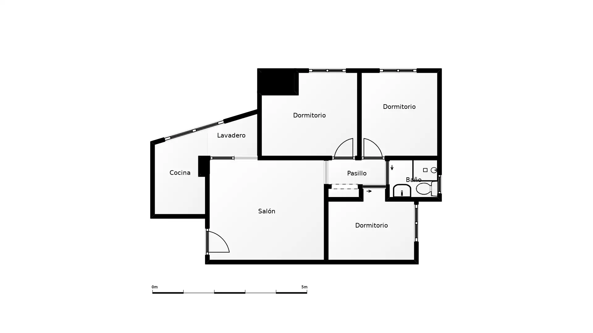 Piso en venta en Terrassa con Balcón