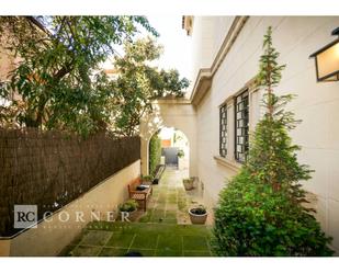 Garden of House or chalet for sale in  Barcelona Capital  with Heating, Private garden and Parquet flooring