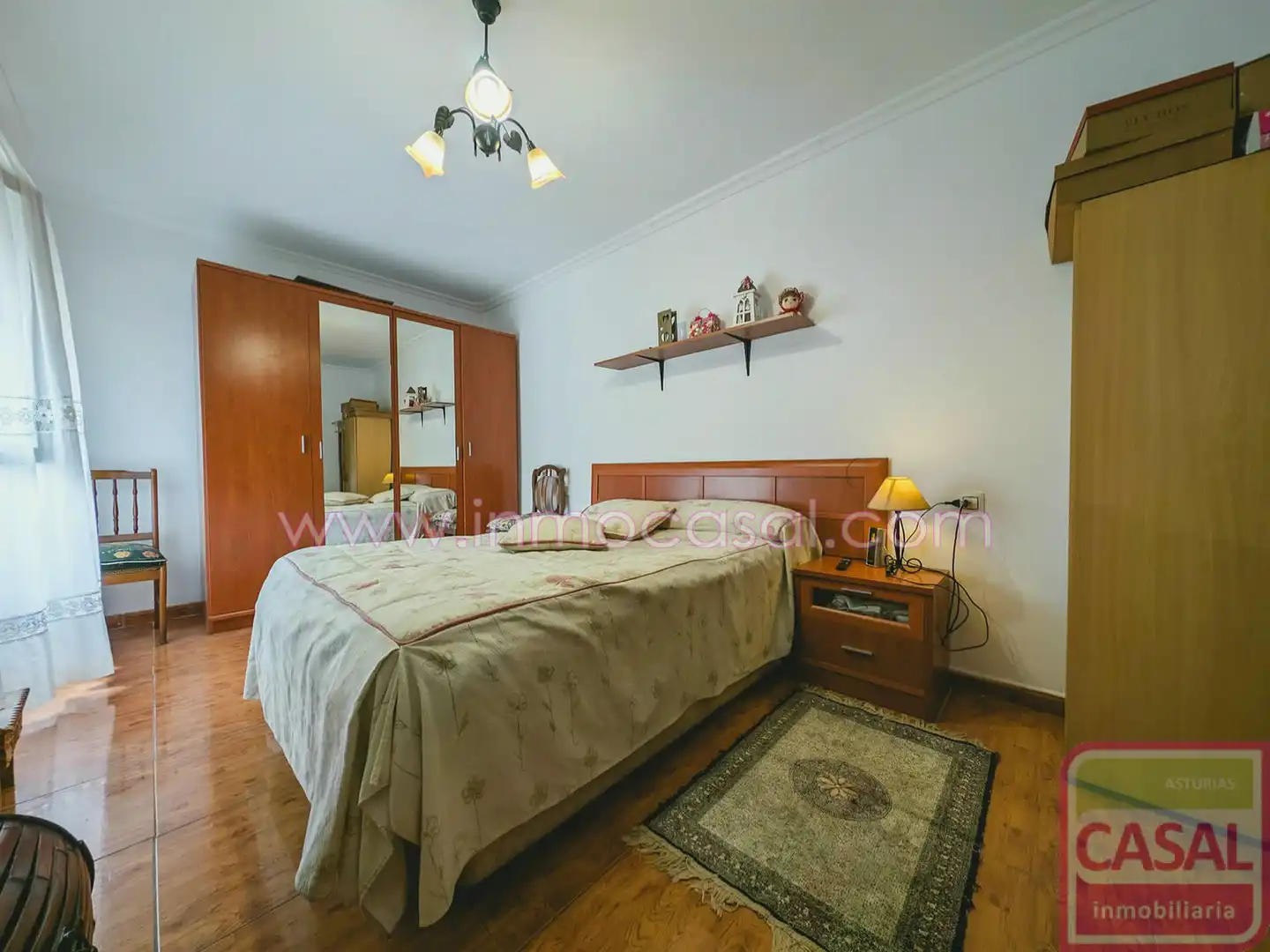 Bedroom of Flat for sale in Langreo  with Heating and Terrace