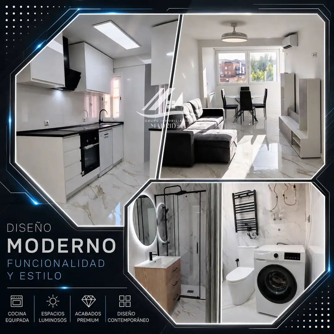 Kitchen of Flat for sale in Torrejón de Ardoz  with Air Conditioner, Heating and Terrace