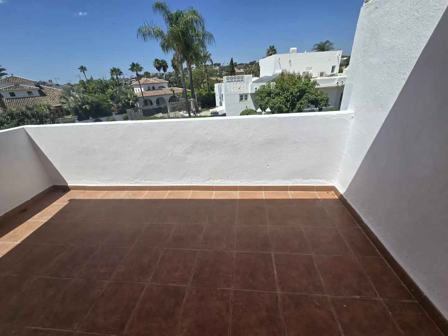 Terraza de Apartamento de alquiler en Marbella con Aire acondicionado, Calefacción y Parquet