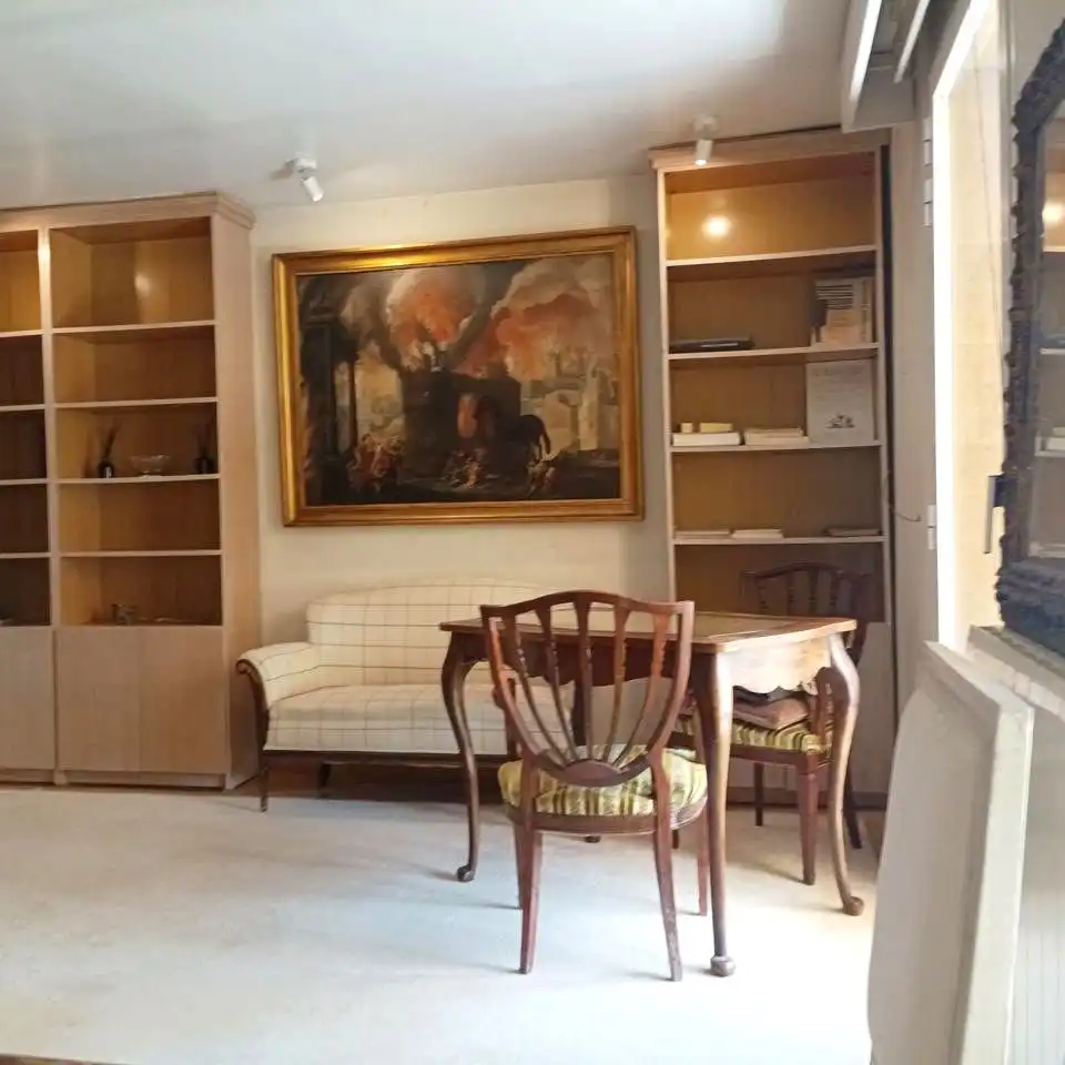 Living room of Flat for rent in Madrid  with Air Conditioner, Heating and Terrace