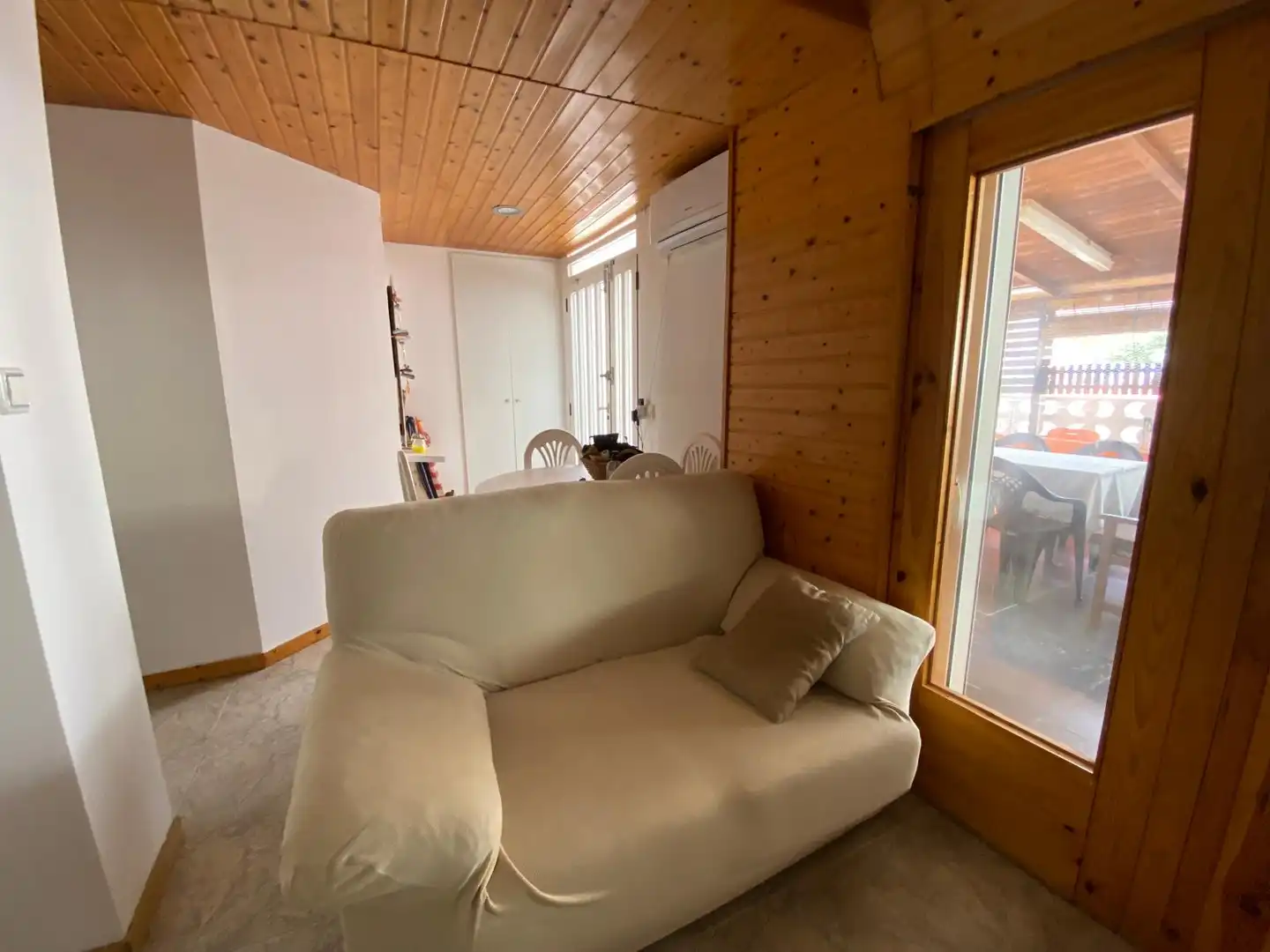 Sala de estar de Planta baja en venta en Xeraco con Aire acondicionado, Terraza y Amueblado