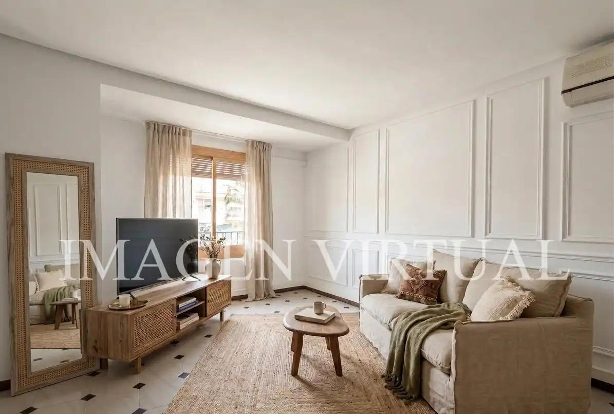 Sala de estar de Piso en venta en Foios con Aire acondicionado y Trastero