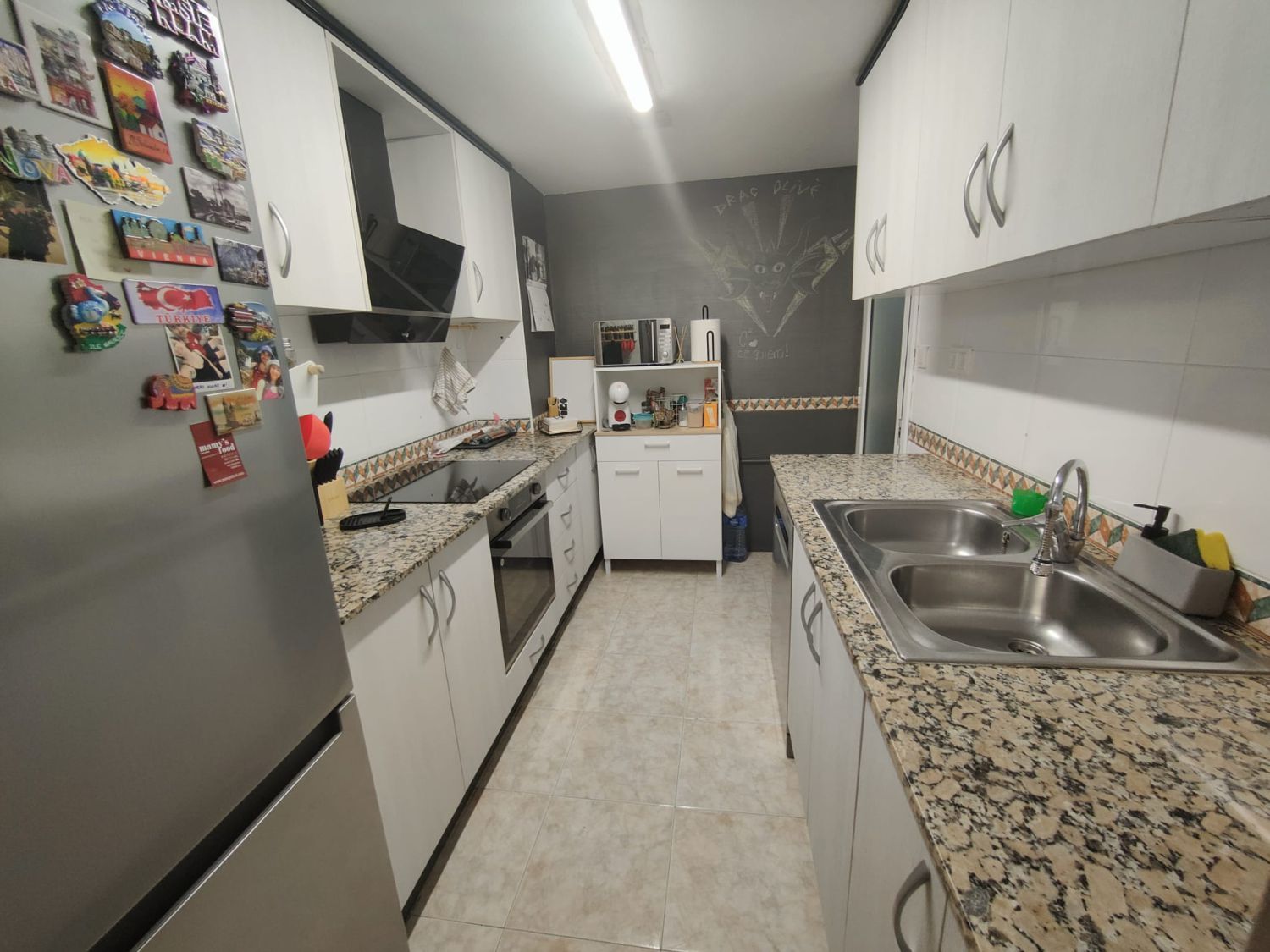 Kitchen of Flat for sale in Esparreguera  with Air Conditioner, Heating and Parquet flooring