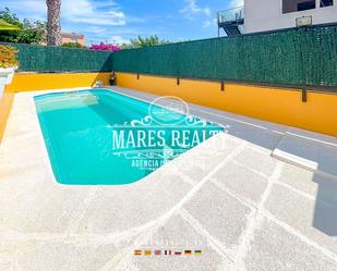 Swimming pool of Single-family semi-detached for sale in Pineda de Mar  with Terrace and Swimming Pool