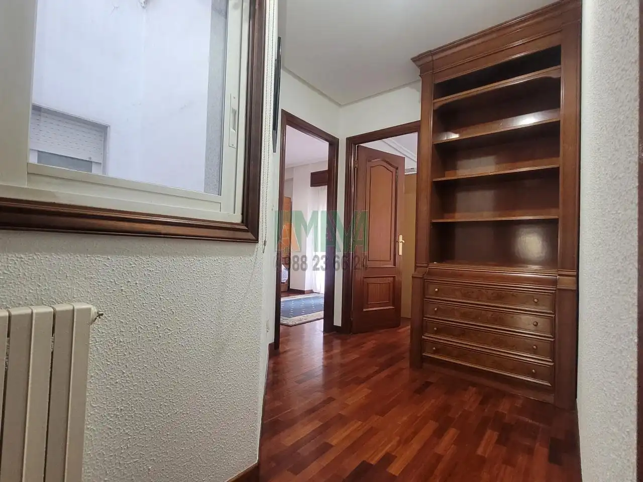 Schlafzimmer von Wohnung zur Miete in Ourense Capital  mit Heizung, Möbliert und Balkon