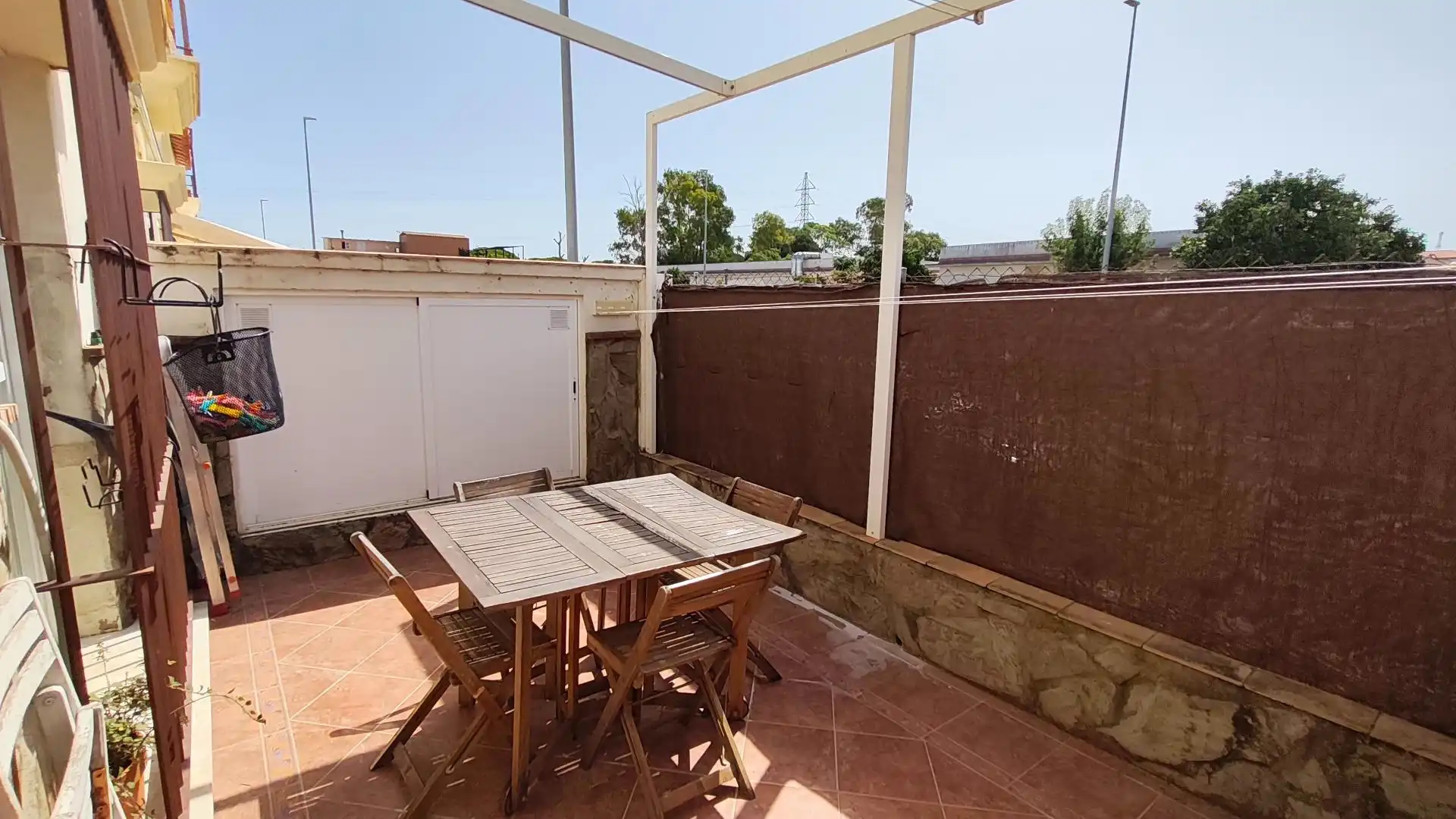 Terrassa de Casa adosada en venda en Puerto Real amb Aire condicionat, Jardí privat i Terrassa