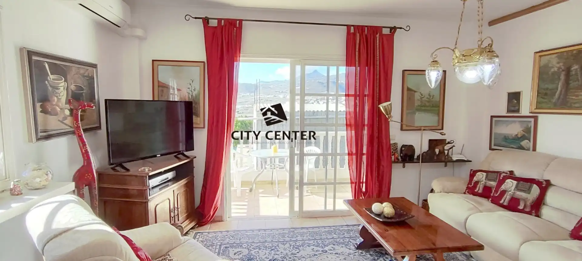Sala de estar de Casa o chalet en venta en Arona con Aire acondicionado, Jardín privado y Terraza