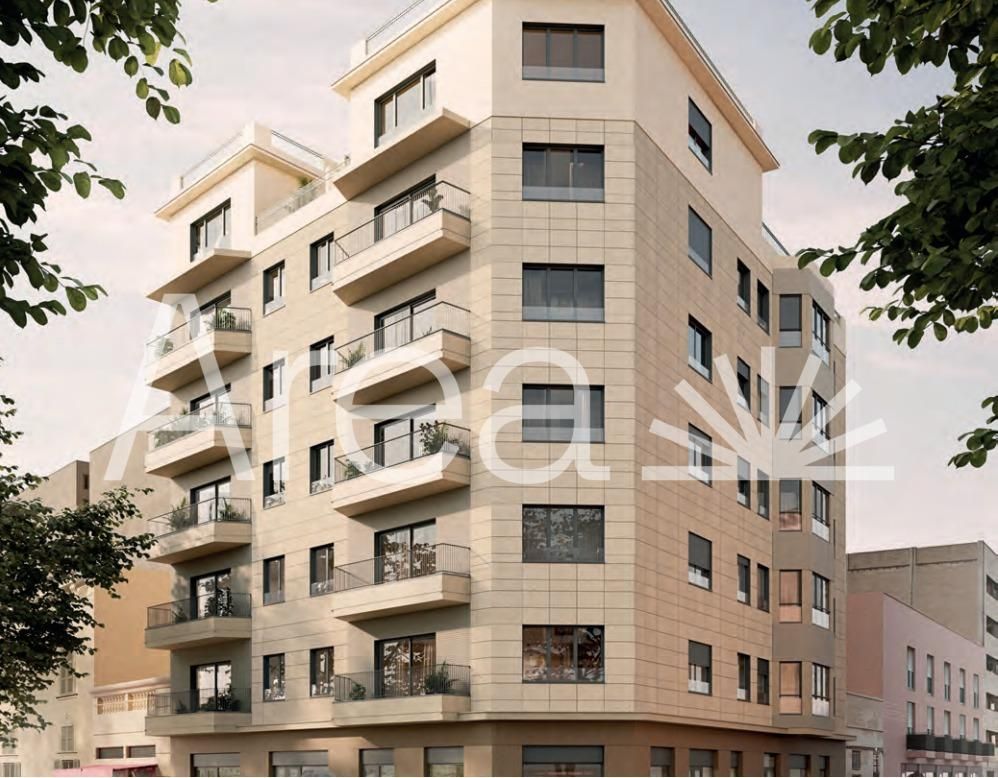 Exterior view of Flat for sale in Mataró  with Heating, Parquet flooring and Storage room