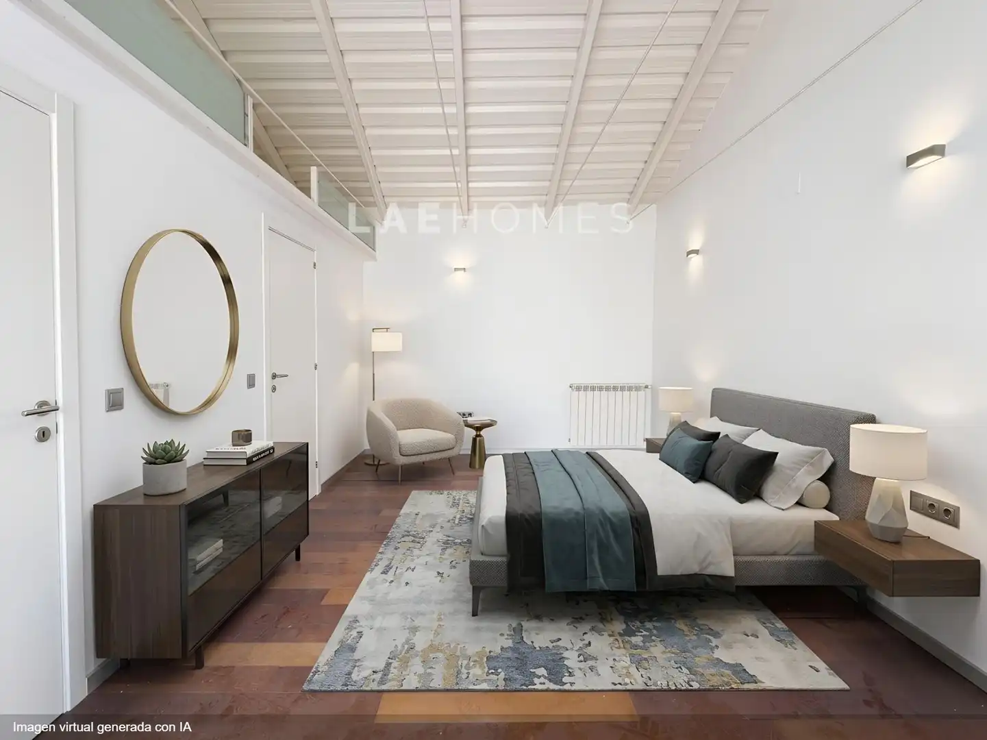 Schlafzimmer von Maisonette zum Verkauf in Sevilla mit Klimaanlage, Heizung und Terrasse