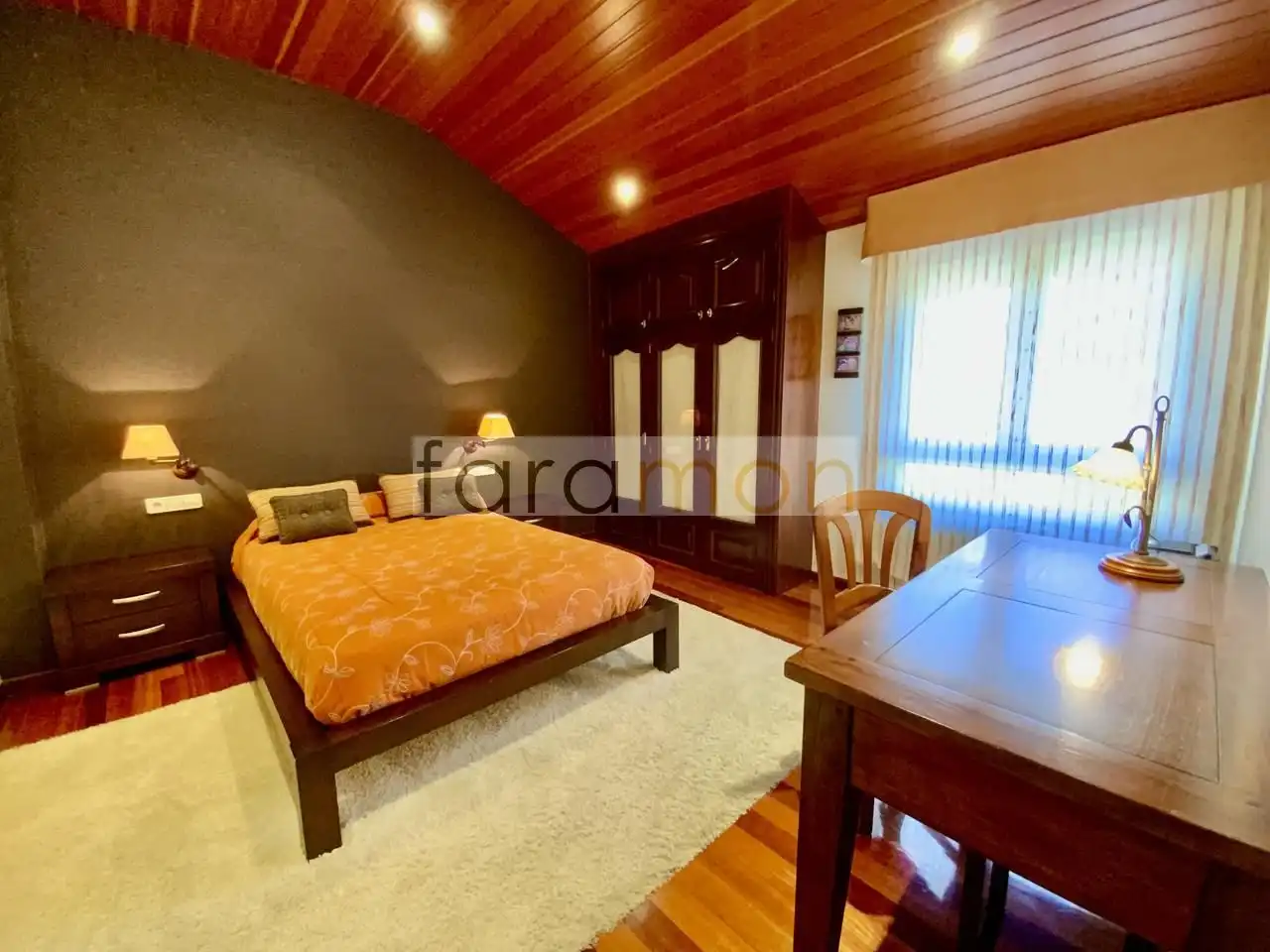 Bedroom of Houses for sale in Vigo   with Heating, Private garden and Terrace