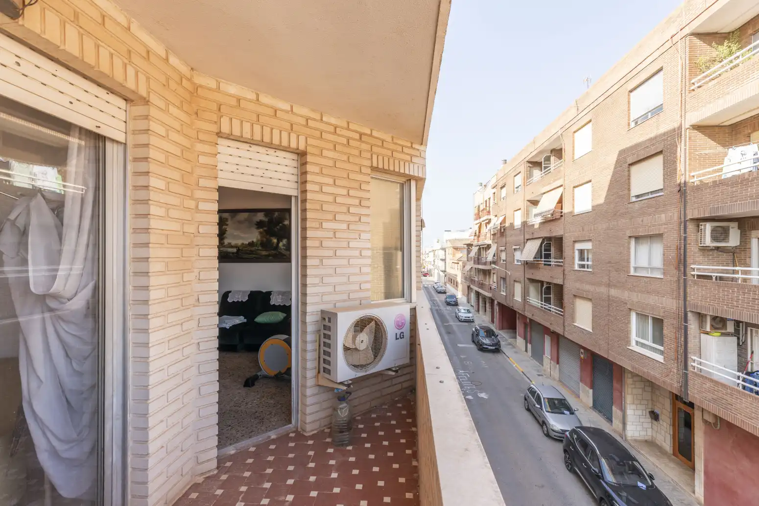 Balcony of Flat for sale in Foios