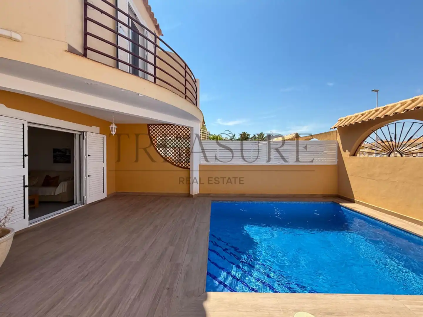 Terraza de Casa adosada en venta en Mazarrón con Aire acondicionado, Calefacción y Terraza