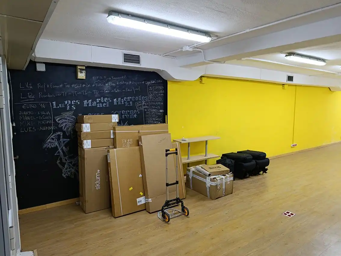 Büro zur Miete in Barcelona mit Klimaanlage und Heizung
