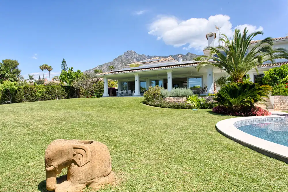 Garden of Houses for rent in Marbella  with Air Conditioner, Private garden and Terrace