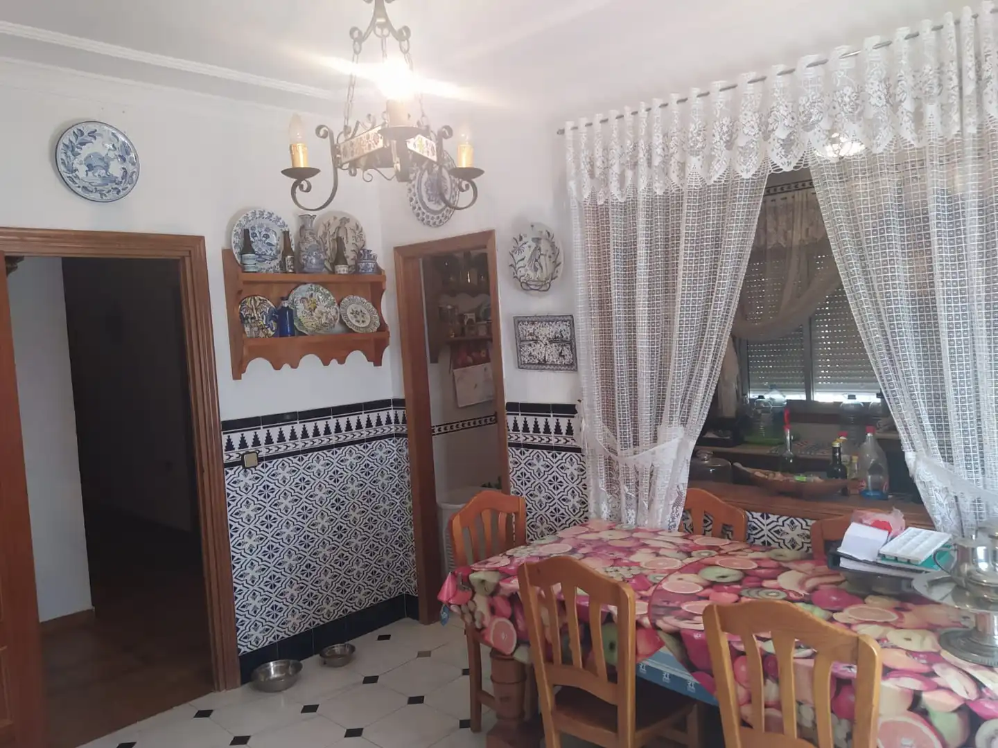 Dining room of Houses for sale in Talarrubias  with Air Conditioner, Private garden and Storage room