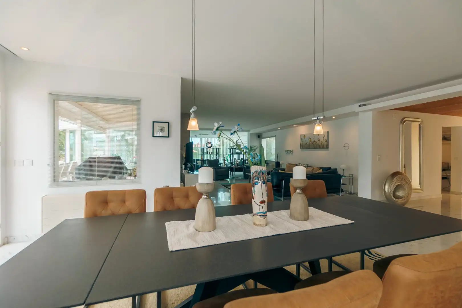 Comedor de Casa o chalet en venta en L'Alfàs del Pi con Terraza y Piscina