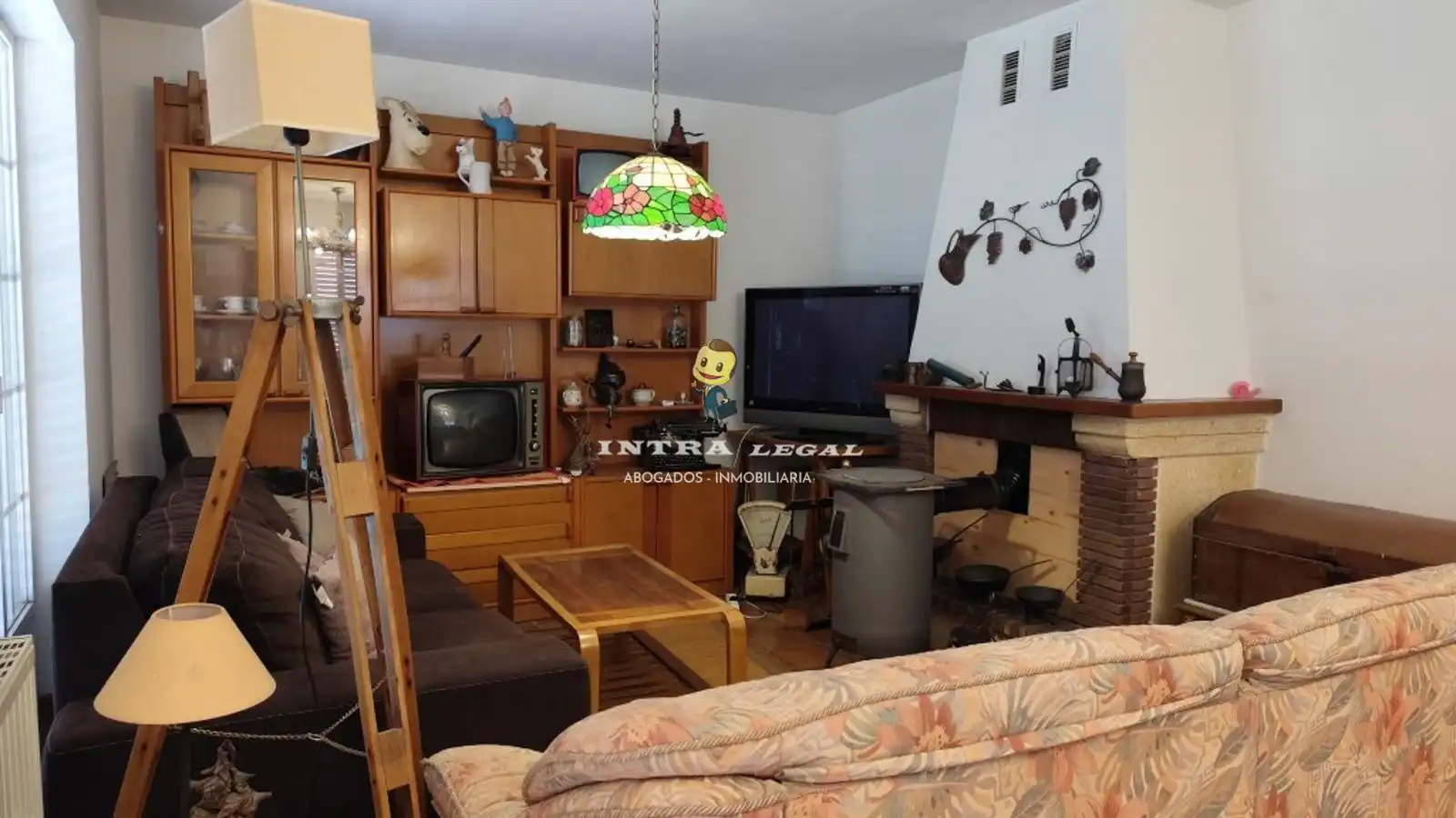Living room of Houses for sale in Valverdón  with Heating, Swimming Pool and Furnished