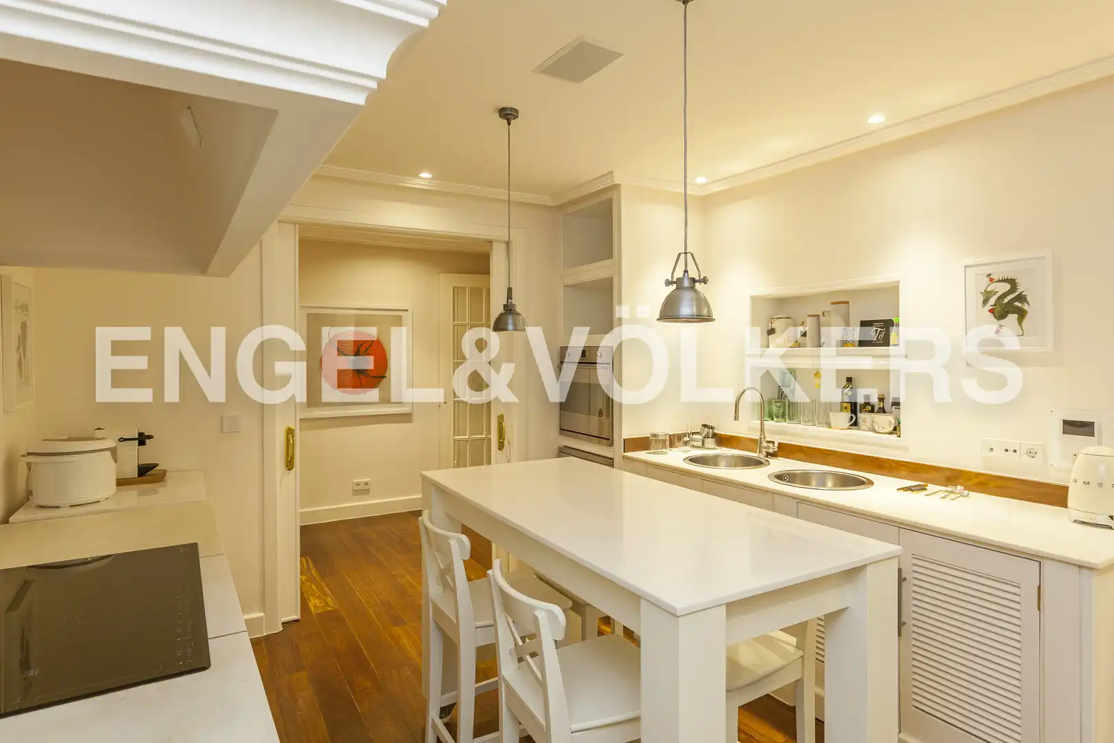 Cuina de Apartament en venda en Madrid amb Aire condicionat, Calefacció i Parquet