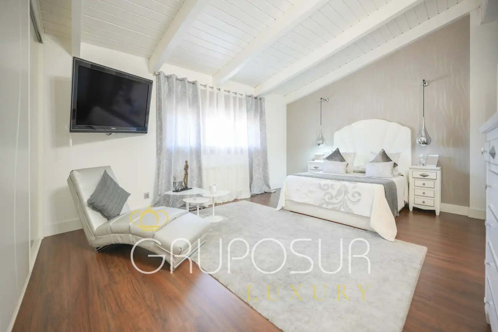 Bedroom of Detached homes for sale in Viana de Cega  with Air Conditioner, Heating and Parquet flooring