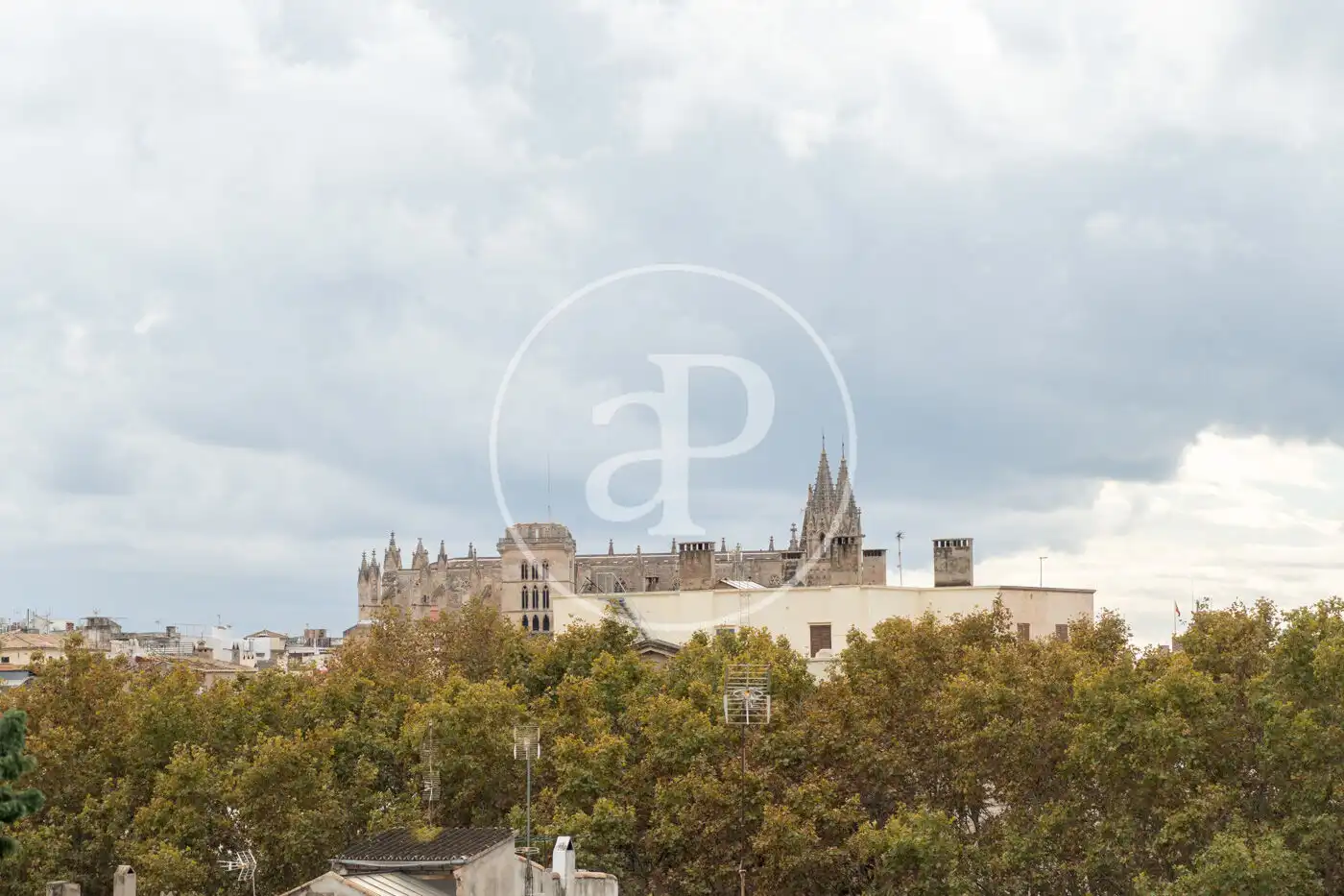 Vista exterior de Ático de alquiler en  Palma de Mallorca con Aire acondicionado, Calefacción y Terraza