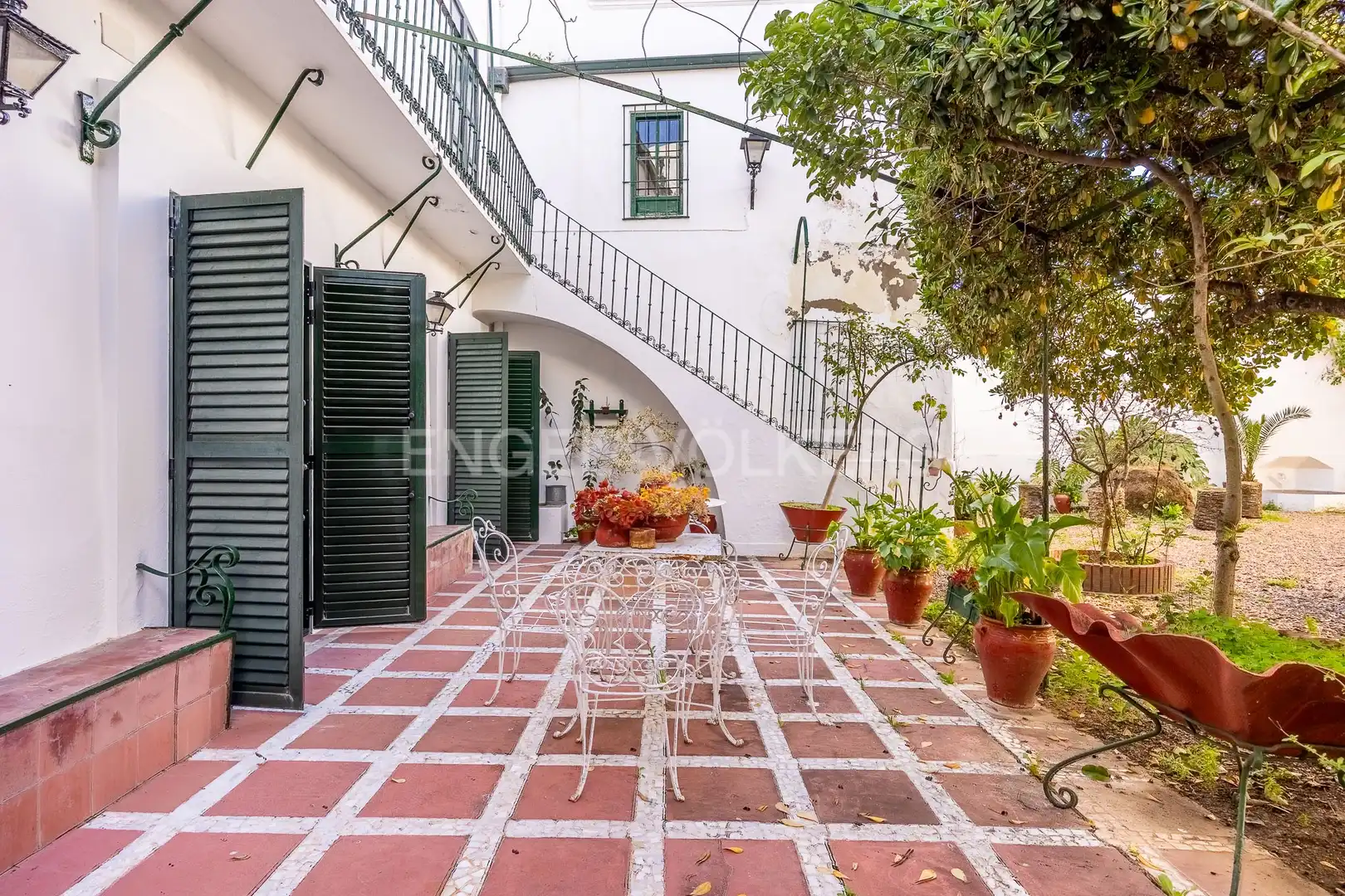 Terraza de Casa o chalet en venta en Fuente del Maestre con Calefacción, Jardín privado y Terraza