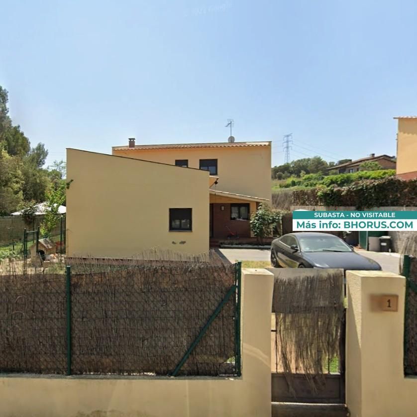 Exterior view of House or chalet for sale in Sant Quirze Safaja  with Private garden and Swimming Pool