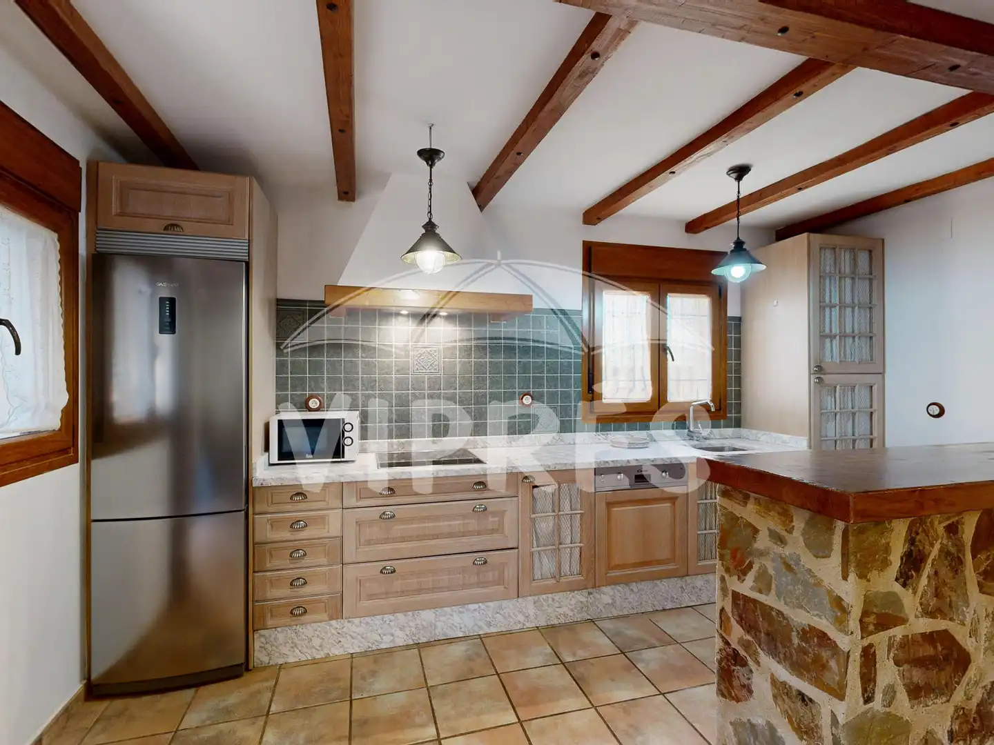 Cocina de Finca rústica en venta en Casar de Cáceres con Calefacción y Trastero