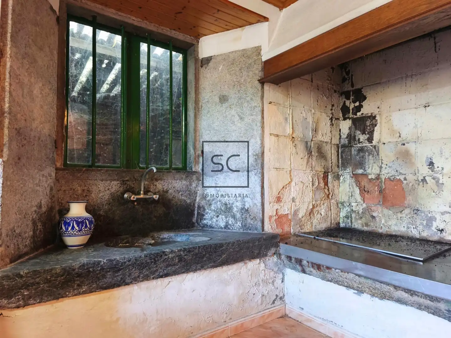 Kitchen of Detached homes for sale in San Sadurniño  with Heating and Storage room