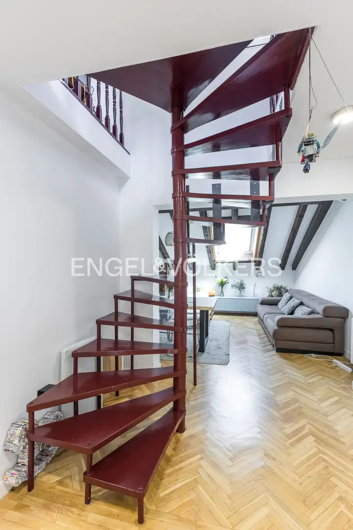 Terrasse von Wohnung zum Verkauf in Madrid mit Klimaanlage und Heizung