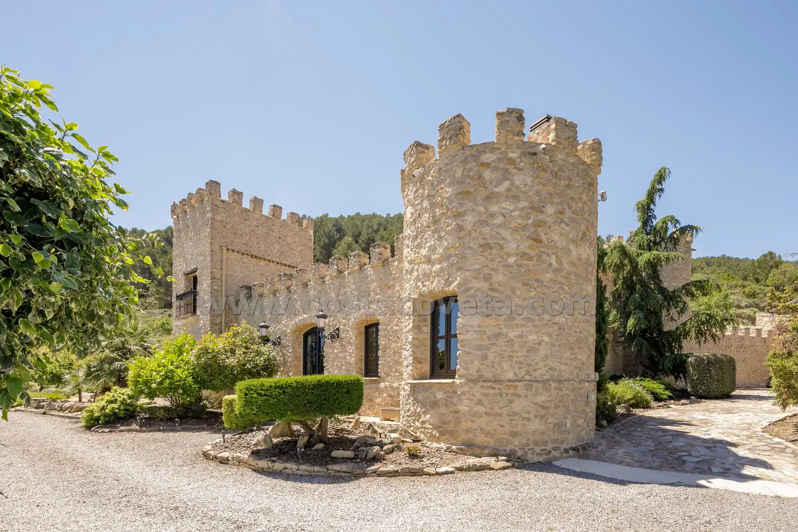 Vista exterior de Casa o chalet en venta en Relleu con Aire acondicionado, Calefacción y Jardín privado