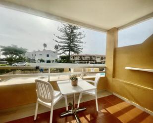 Terrassa de Apartament de lloguer en San Bartolomé de Tirajana amb Terrassa, Moblat i Piscina comunitària