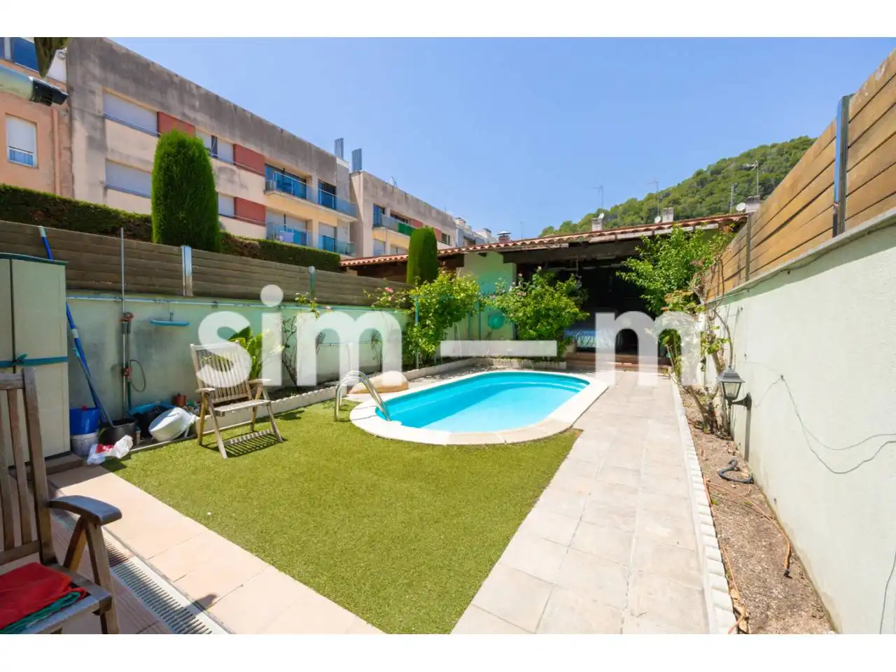 Piscina de Casa o chalet en venta en La Garriga con Aire acondicionado, Calefacción y Jardín privado