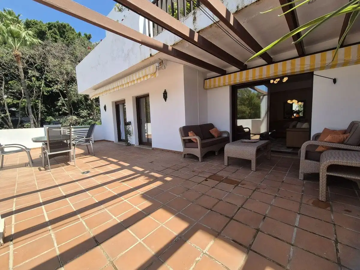 Terrassa de Apartament de lloguer en Marbella amb Aire condicionat, Calefacció i Terrassa