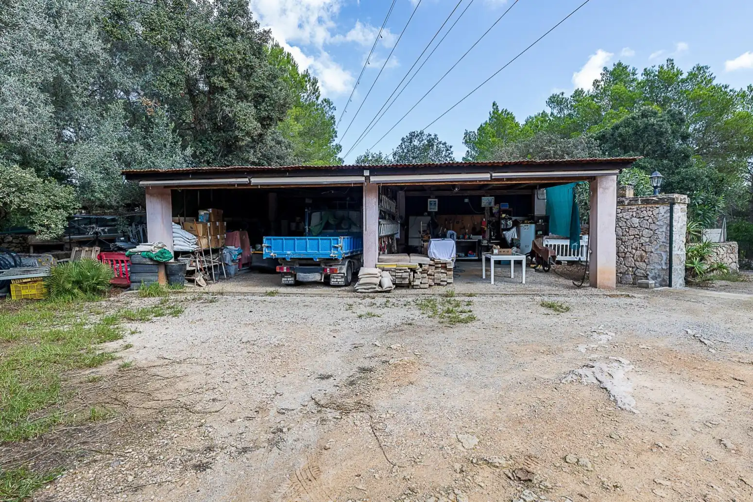Parking of Houses for sale in Capdepera  with Air Conditioner, Parquet flooring and Terrace