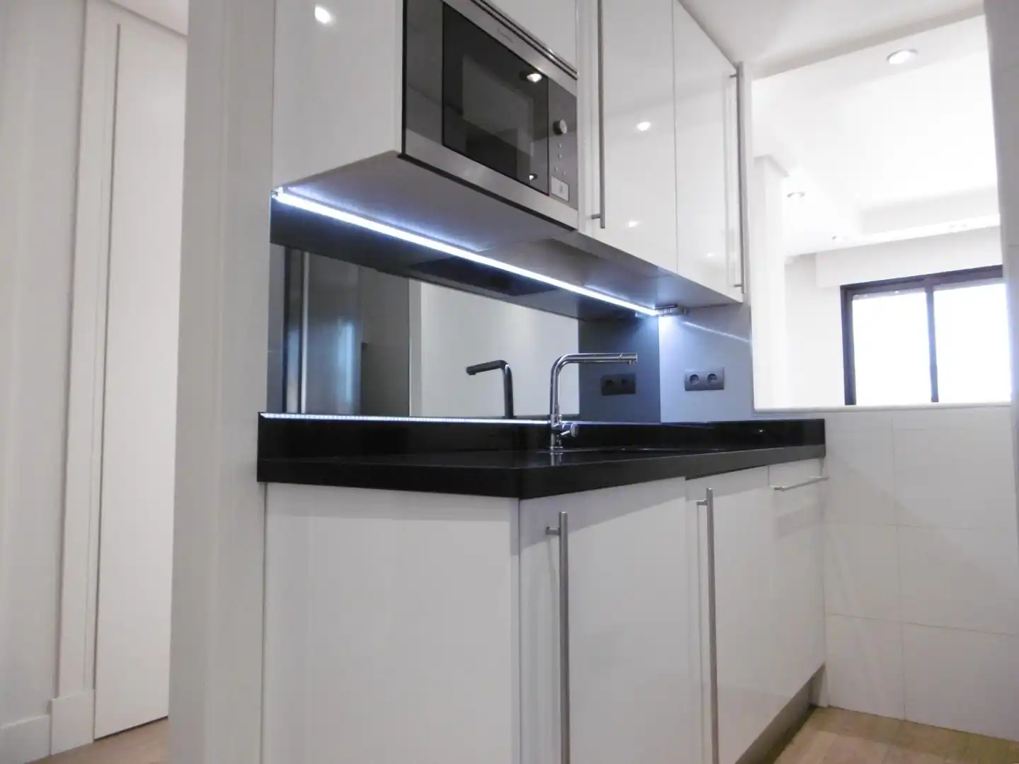 Cocina de Ático de alquiler en Valladolid con Calefacción y Terraza