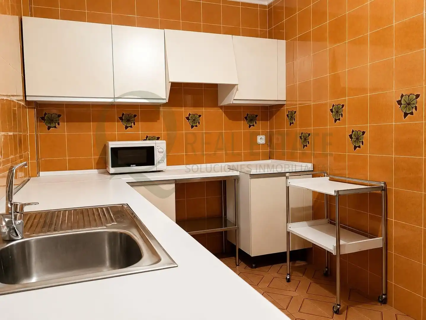 Cocina de Piso en venta en Alicante / Alacant con Aire acondicionado y Balcón