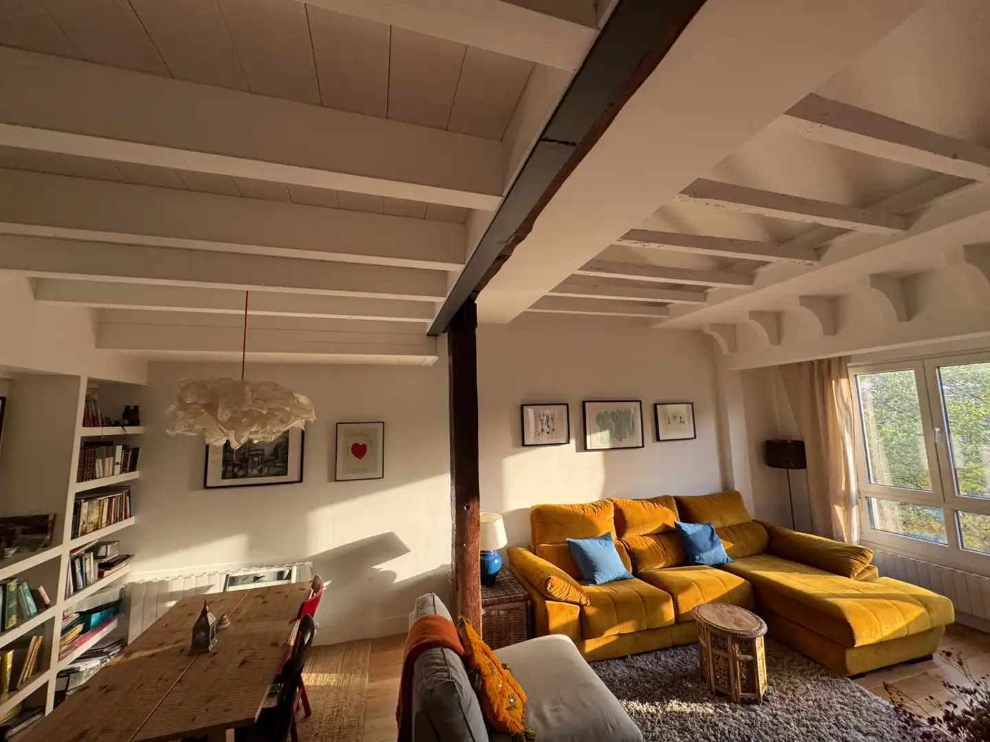Wohnzimmer von Maisonette zum Verkauf in Bilbao  mit Heizung und Balkon