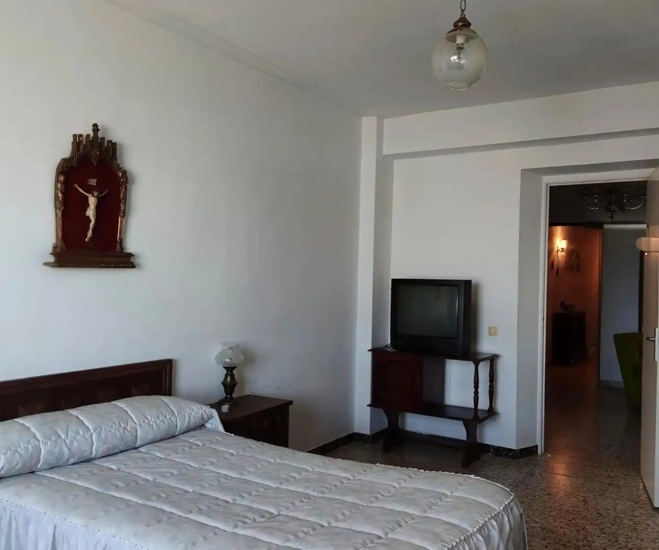 Schlafzimmer von Wohnung zum Verkauf in Alburquerque mit Privatgarten und Gemeinschaftspool