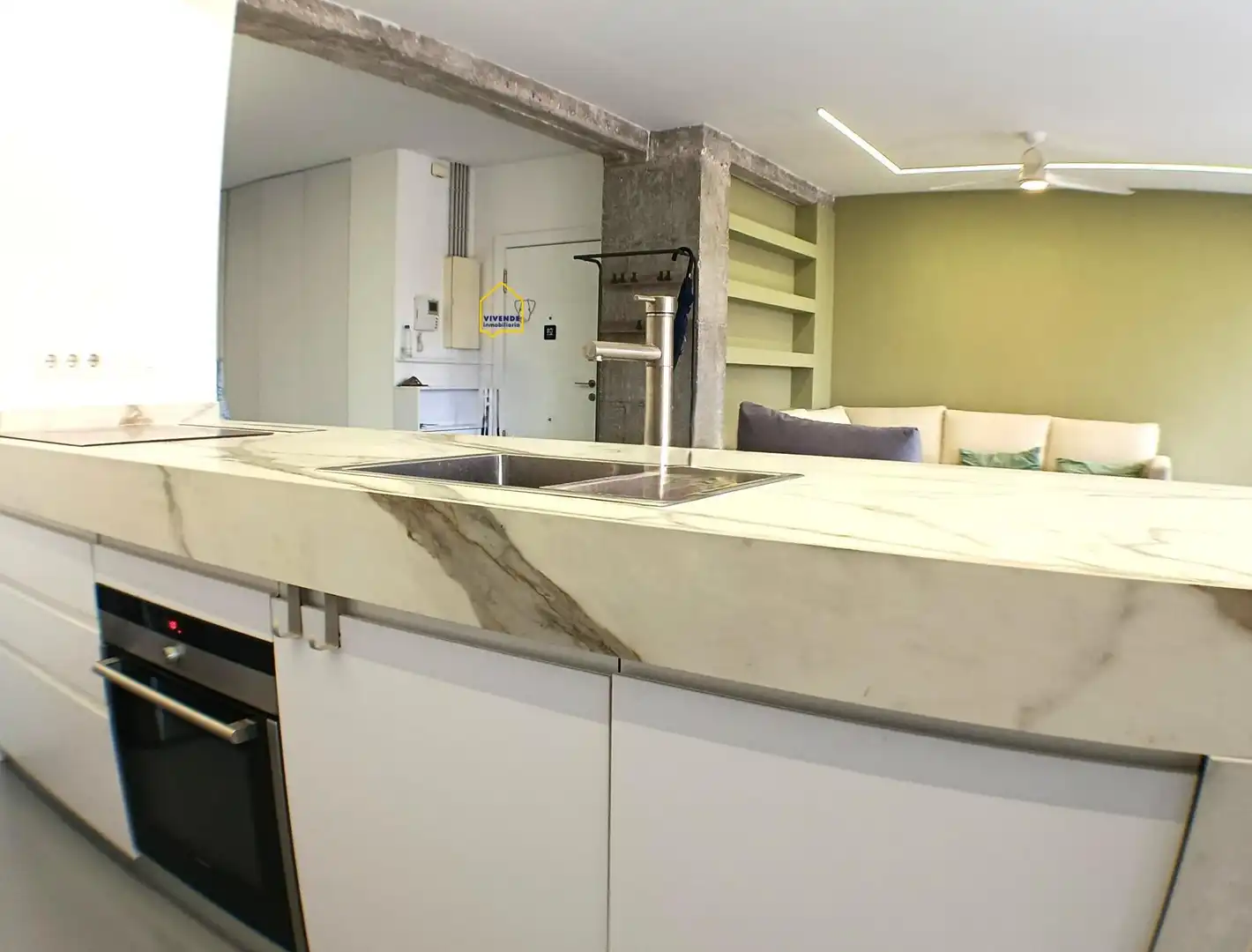Küche von Wohnung zum Verkauf in Lorca mit Abstellraum und Balkon