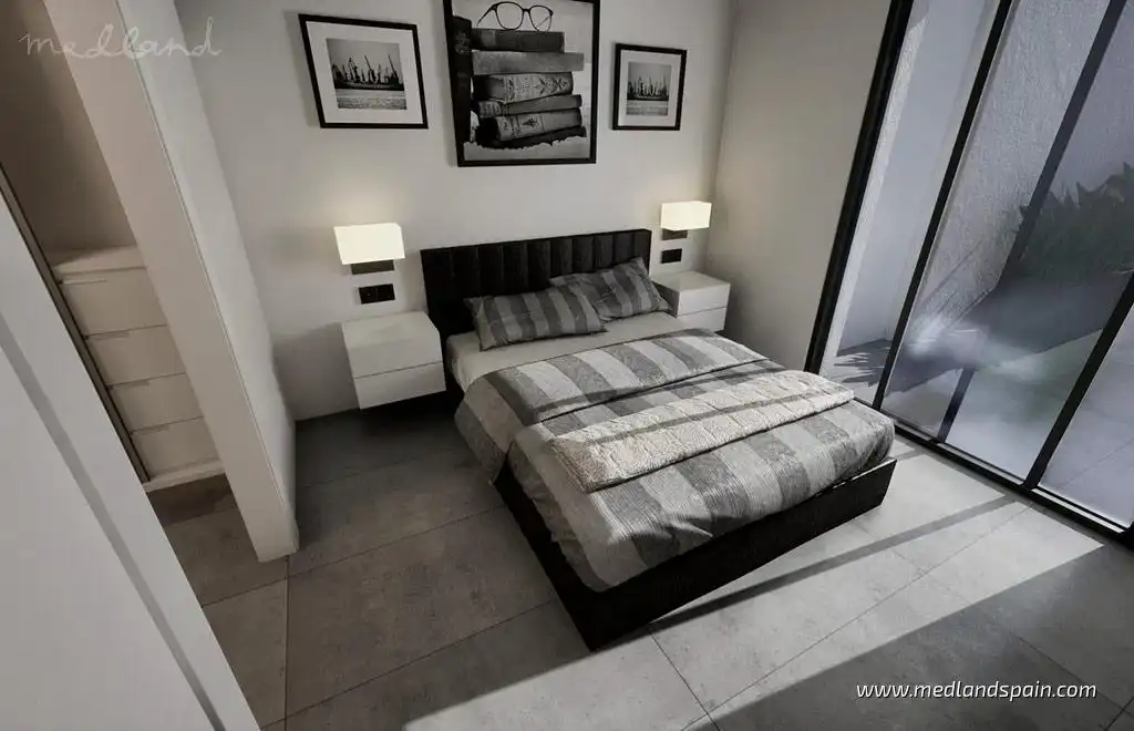 Bedroom of Houses for sale in Torre-Pacheco  with Private garden, Terrace and Swimming Pool
